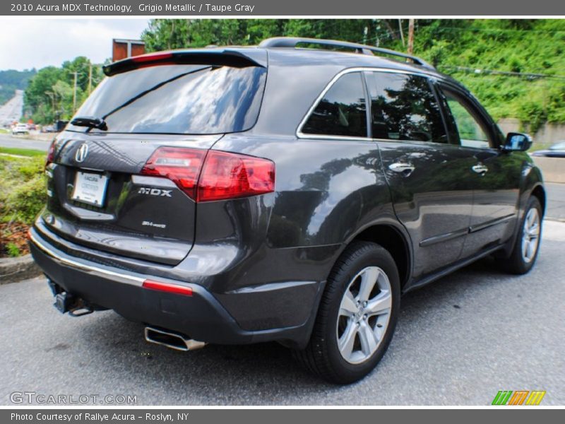 Grigio Metallic / Taupe Gray 2010 Acura MDX Technology