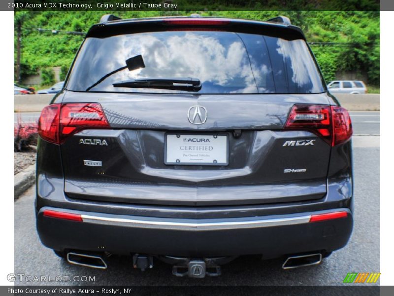 Grigio Metallic / Taupe Gray 2010 Acura MDX Technology
