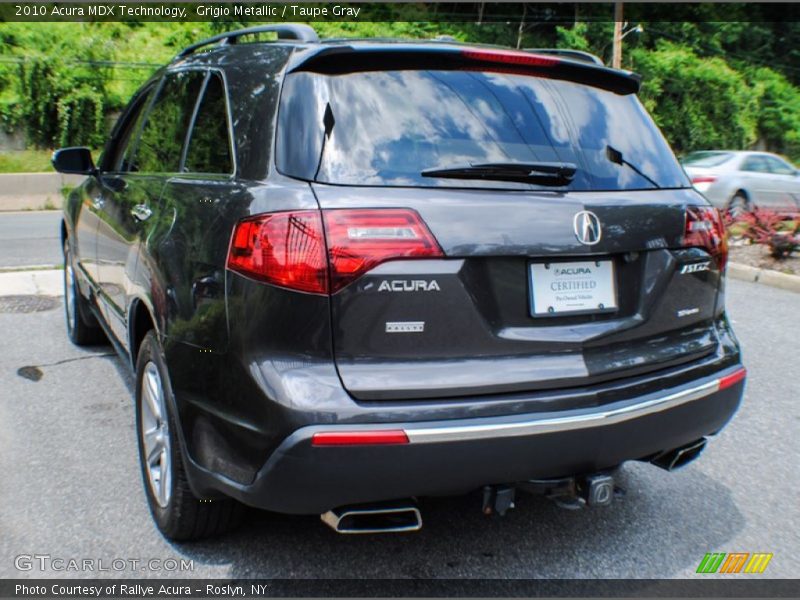 Grigio Metallic / Taupe Gray 2010 Acura MDX Technology