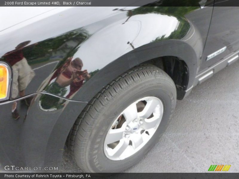 Black / Charcoal 2008 Ford Escape Limited 4WD