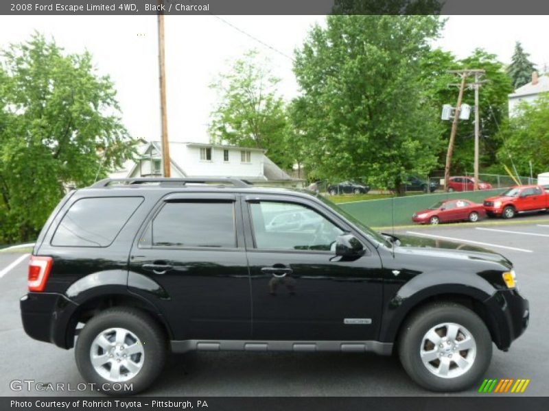 Black / Charcoal 2008 Ford Escape Limited 4WD