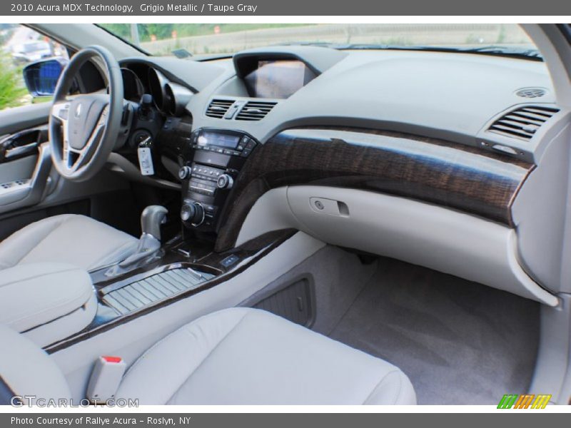 Grigio Metallic / Taupe Gray 2010 Acura MDX Technology