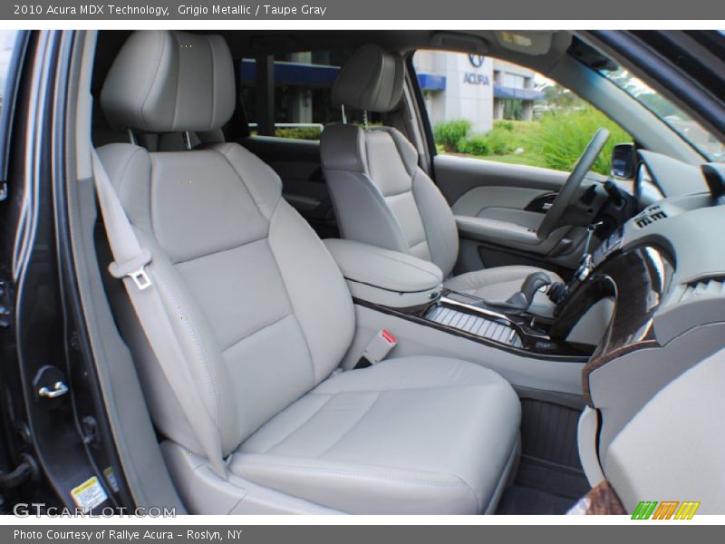 Grigio Metallic / Taupe Gray 2010 Acura MDX Technology