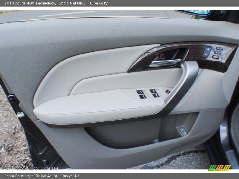 Grigio Metallic / Taupe Gray 2010 Acura MDX Technology
