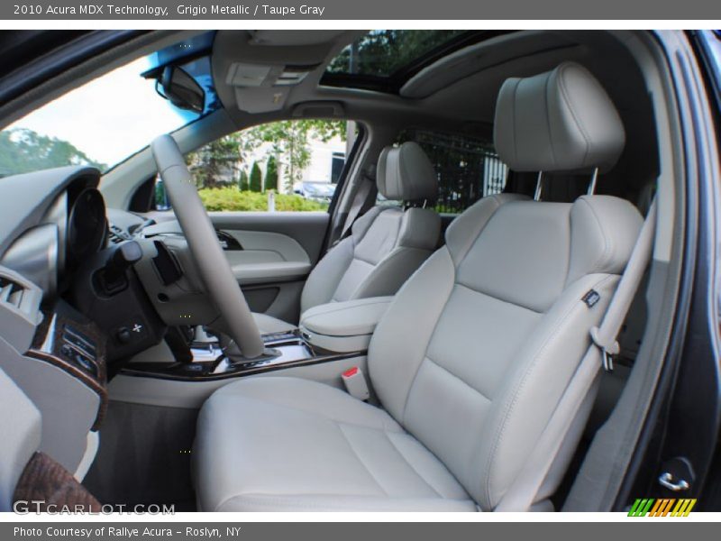 Grigio Metallic / Taupe Gray 2010 Acura MDX Technology