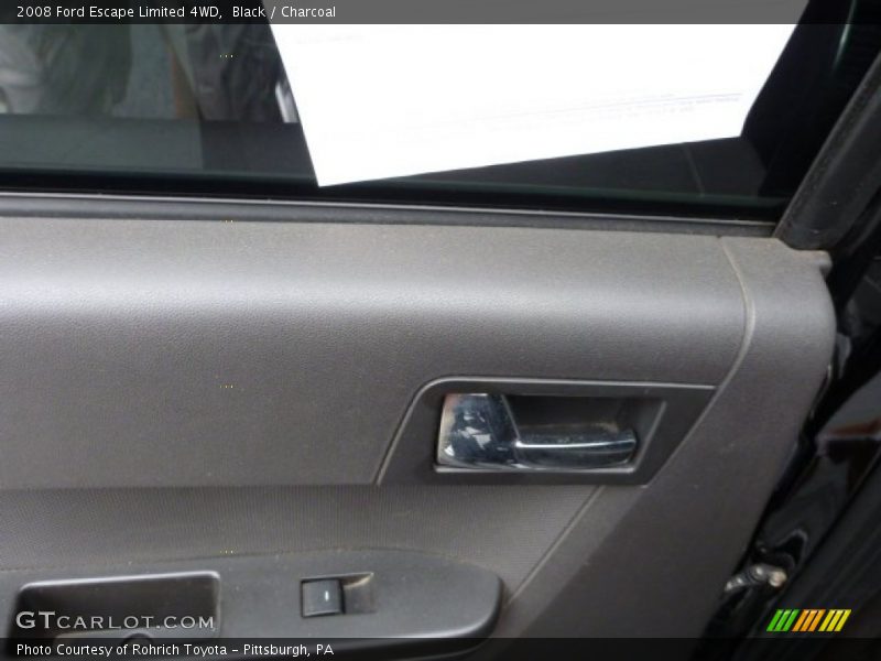 Black / Charcoal 2008 Ford Escape Limited 4WD