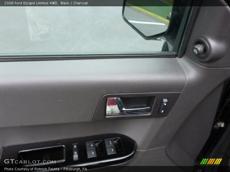 Black / Charcoal 2008 Ford Escape Limited 4WD