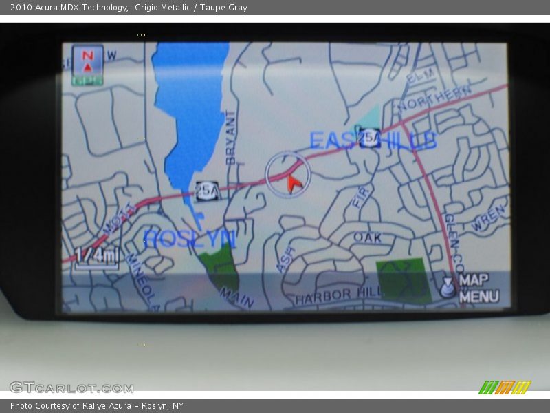 Grigio Metallic / Taupe Gray 2010 Acura MDX Technology