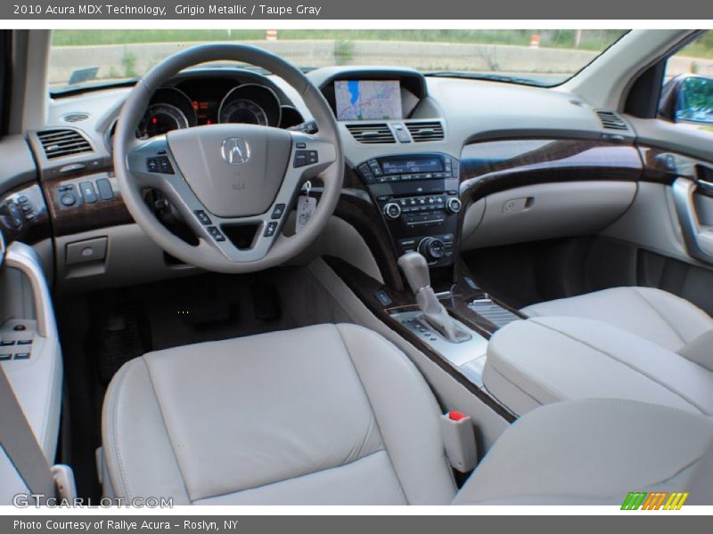 Grigio Metallic / Taupe Gray 2010 Acura MDX Technology