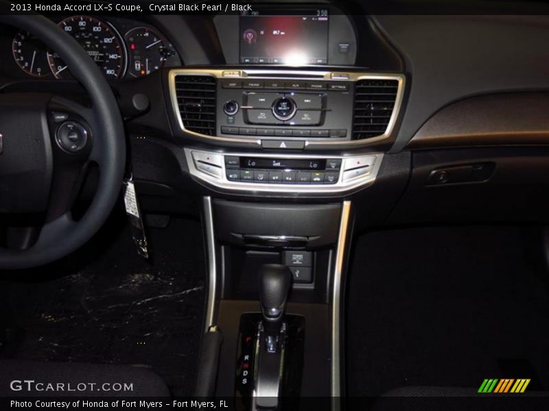 Crystal Black Pearl / Black 2013 Honda Accord LX-S Coupe