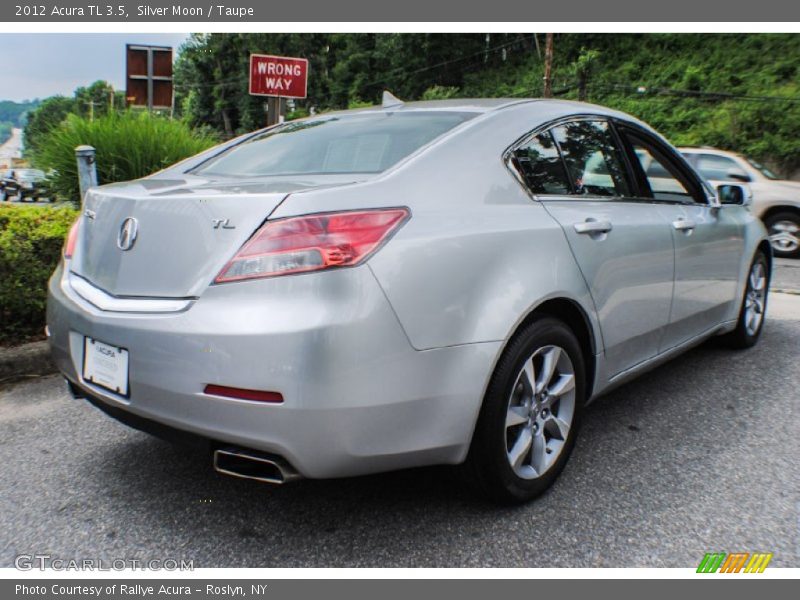 Silver Moon / Taupe 2012 Acura TL 3.5