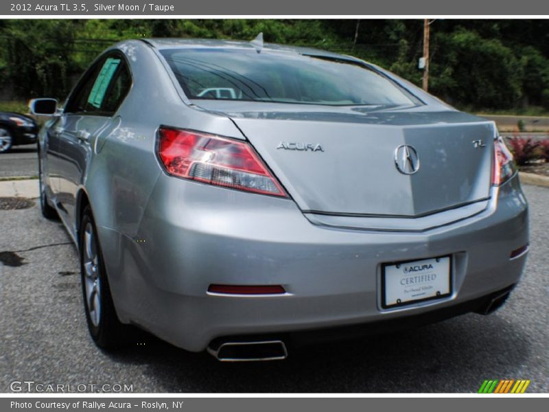 Silver Moon / Taupe 2012 Acura TL 3.5