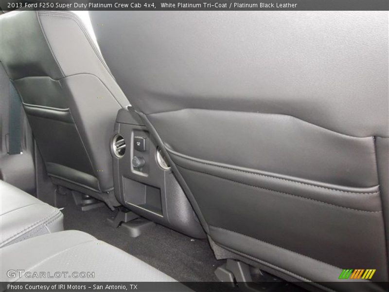 White Platinum Tri-Coat / Platinum Black Leather 2013 Ford F250 Super Duty Platinum Crew Cab 4x4