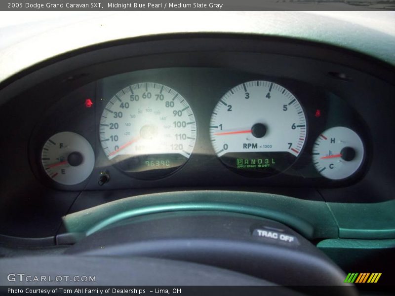 Midnight Blue Pearl / Medium Slate Gray 2005 Dodge Grand Caravan SXT