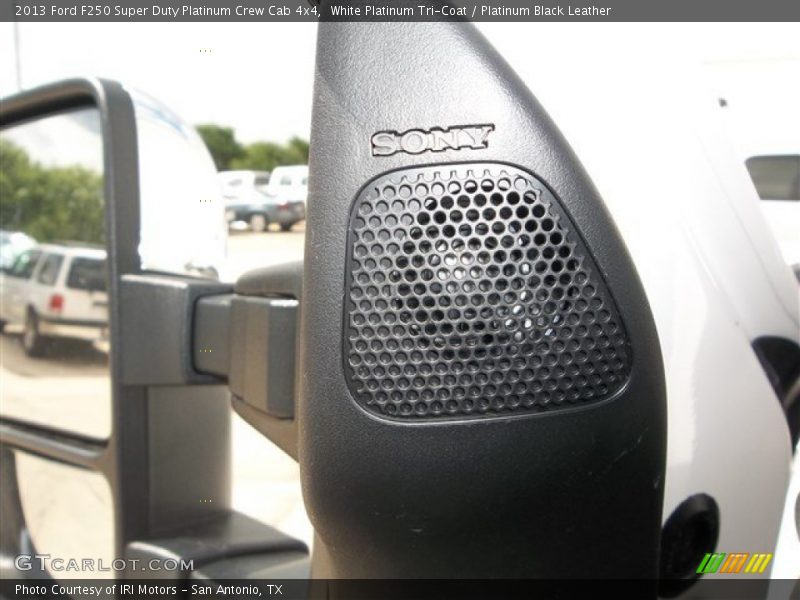 White Platinum Tri-Coat / Platinum Black Leather 2013 Ford F250 Super Duty Platinum Crew Cab 4x4