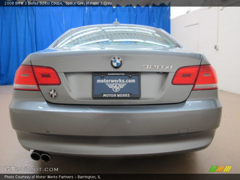 Space Grey Metallic / Gray 2008 BMW 3 Series 328xi Coupe