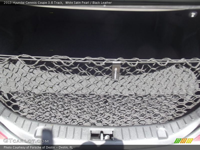 White Satin Pearl / Black Leather 2013 Hyundai Genesis Coupe 3.8 Track
