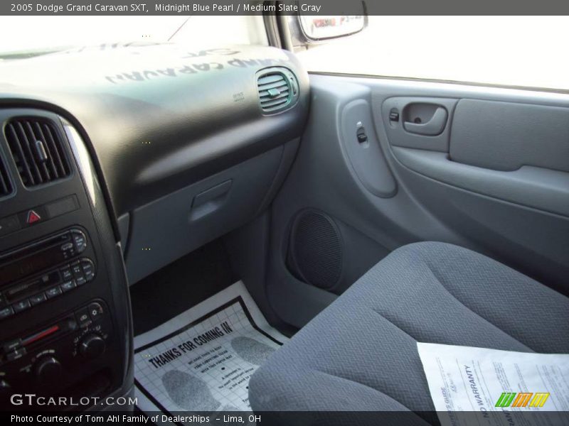 Midnight Blue Pearl / Medium Slate Gray 2005 Dodge Grand Caravan SXT