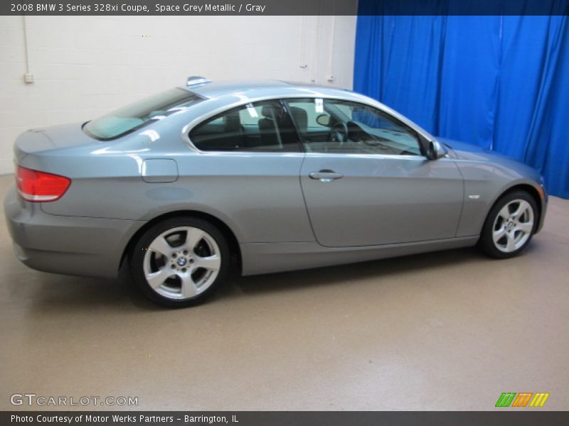 Space Grey Metallic / Gray 2008 BMW 3 Series 328xi Coupe