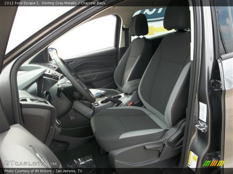 Sterling Gray Metallic / Charcoal Black 2013 Ford Escape S