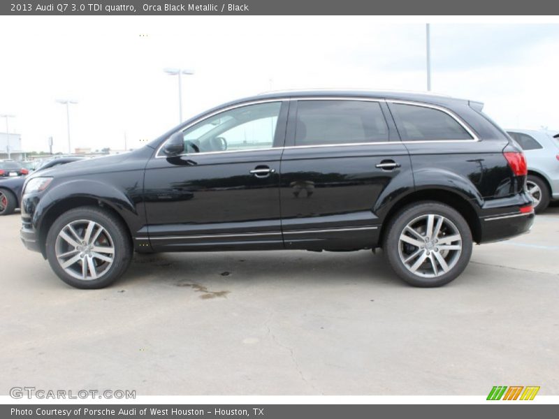 Orca Black Metallic / Black 2013 Audi Q7 3.0 TDI quattro