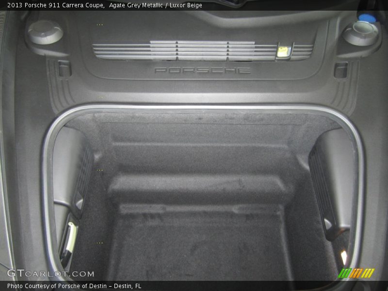 Agate Grey Metallic / Luxor Beige 2013 Porsche 911 Carrera Coupe