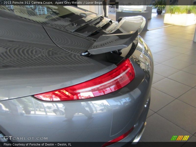 Agate Grey Metallic / Luxor Beige 2013 Porsche 911 Carrera Coupe
