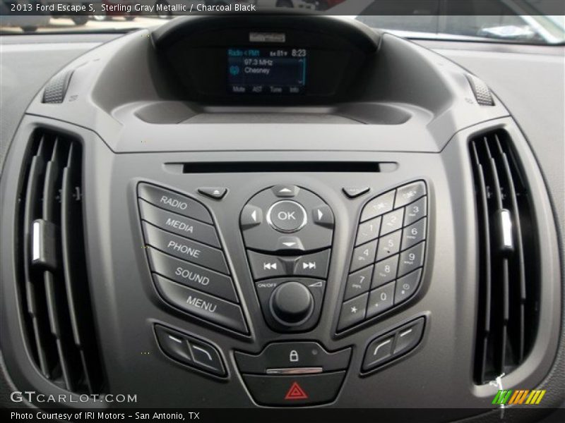 Sterling Gray Metallic / Charcoal Black 2013 Ford Escape S