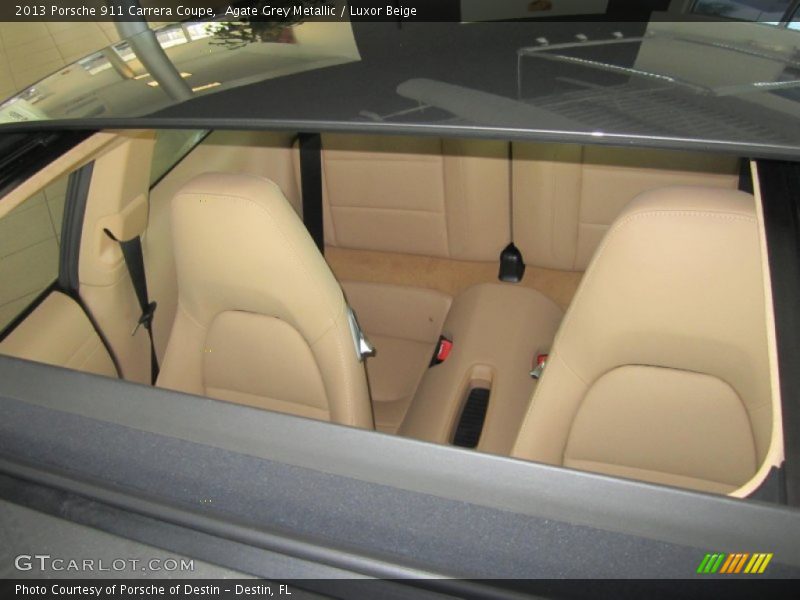 Agate Grey Metallic / Luxor Beige 2013 Porsche 911 Carrera Coupe