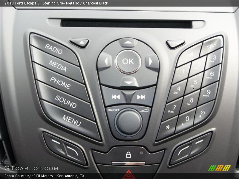 Sterling Gray Metallic / Charcoal Black 2013 Ford Escape S