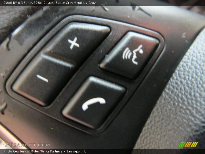 Space Grey Metallic / Gray 2008 BMW 3 Series 328xi Coupe
