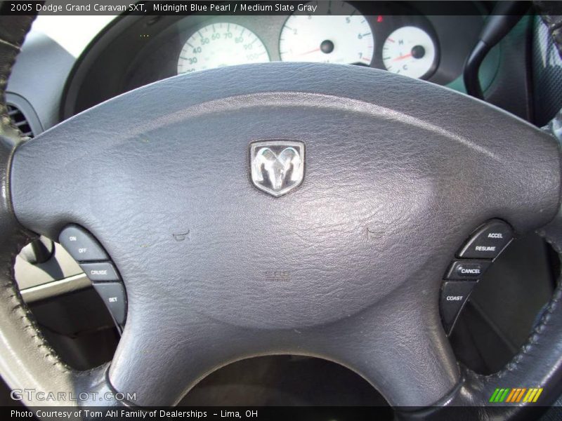 Midnight Blue Pearl / Medium Slate Gray 2005 Dodge Grand Caravan SXT