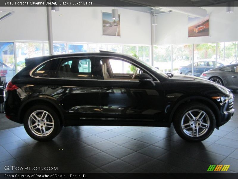Black / Luxor Beige 2013 Porsche Cayenne Diesel