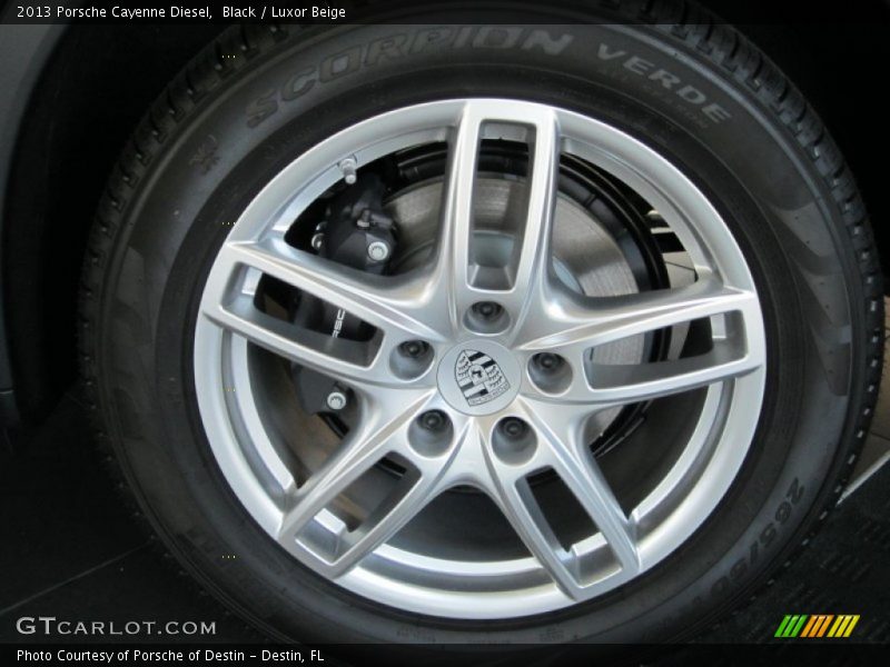 Black / Luxor Beige 2013 Porsche Cayenne Diesel
