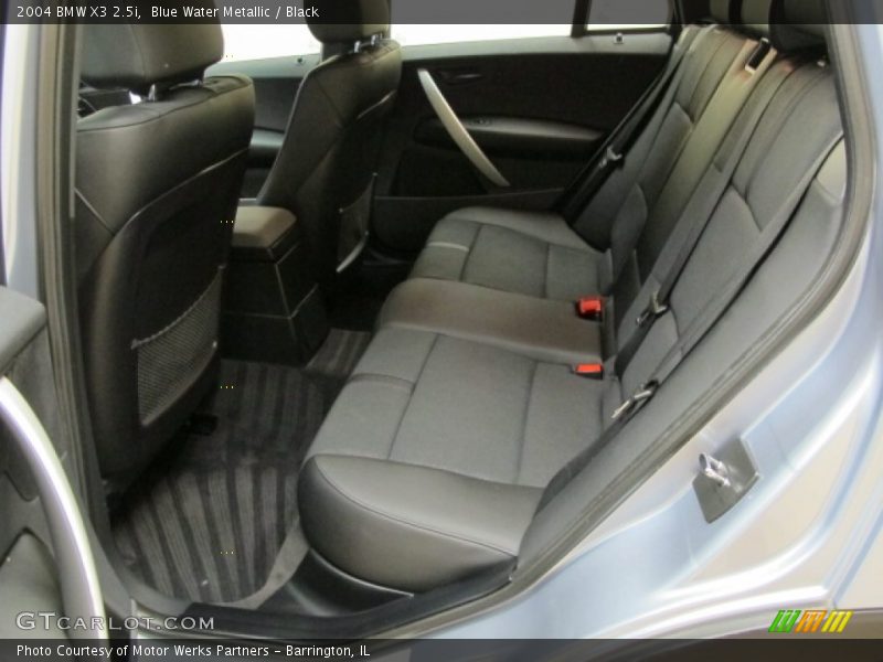 Rear Seat of 2004 X3 2.5i