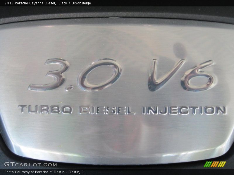 Black / Luxor Beige 2013 Porsche Cayenne Diesel