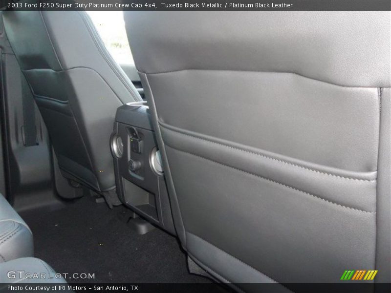 Tuxedo Black Metallic / Platinum Black Leather 2013 Ford F250 Super Duty Platinum Crew Cab 4x4