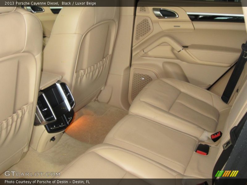 Black / Luxor Beige 2013 Porsche Cayenne Diesel