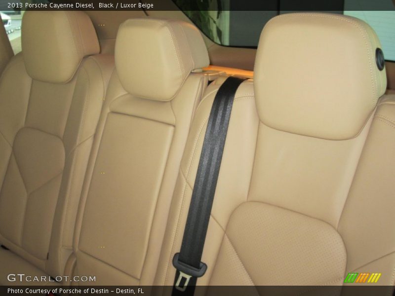 Black / Luxor Beige 2013 Porsche Cayenne Diesel