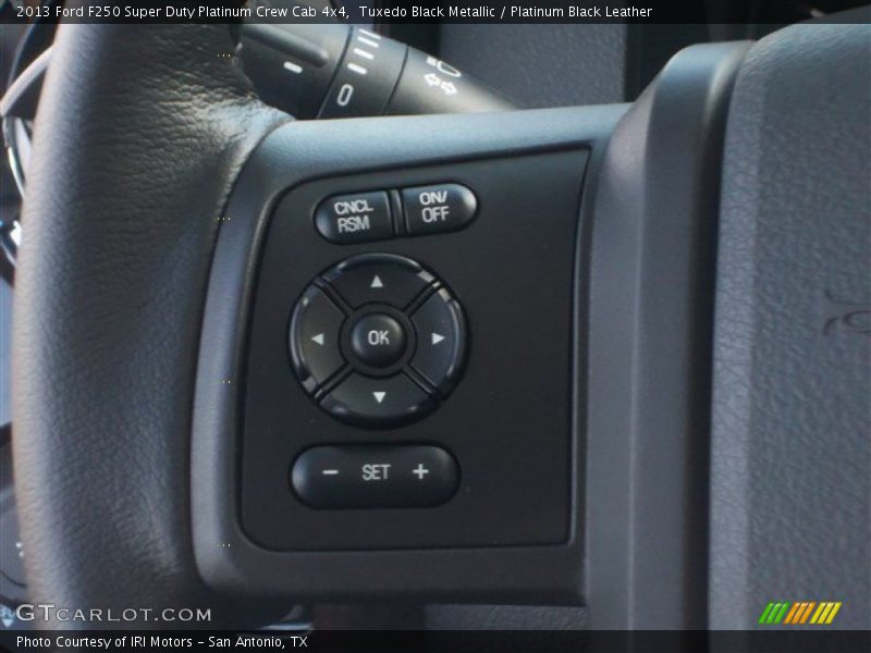 Tuxedo Black Metallic / Platinum Black Leather 2013 Ford F250 Super Duty Platinum Crew Cab 4x4