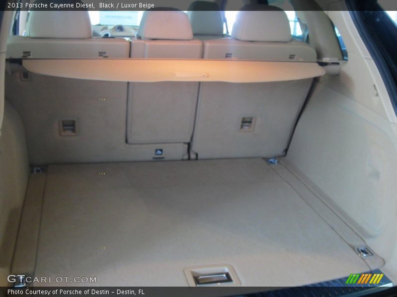 Black / Luxor Beige 2013 Porsche Cayenne Diesel