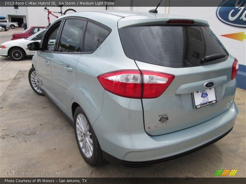 Ice Storm / Medium Light Stone 2013 Ford C-Max Hybrid SE