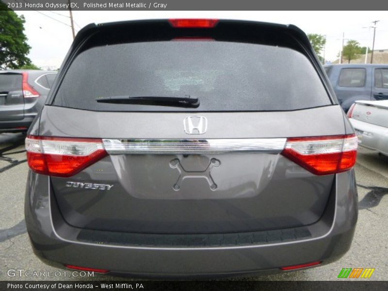 Polished Metal Metallic / Gray 2013 Honda Odyssey EX