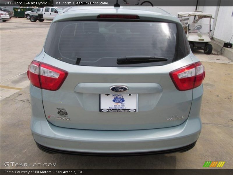 Ice Storm / Medium Light Stone 2013 Ford C-Max Hybrid SE