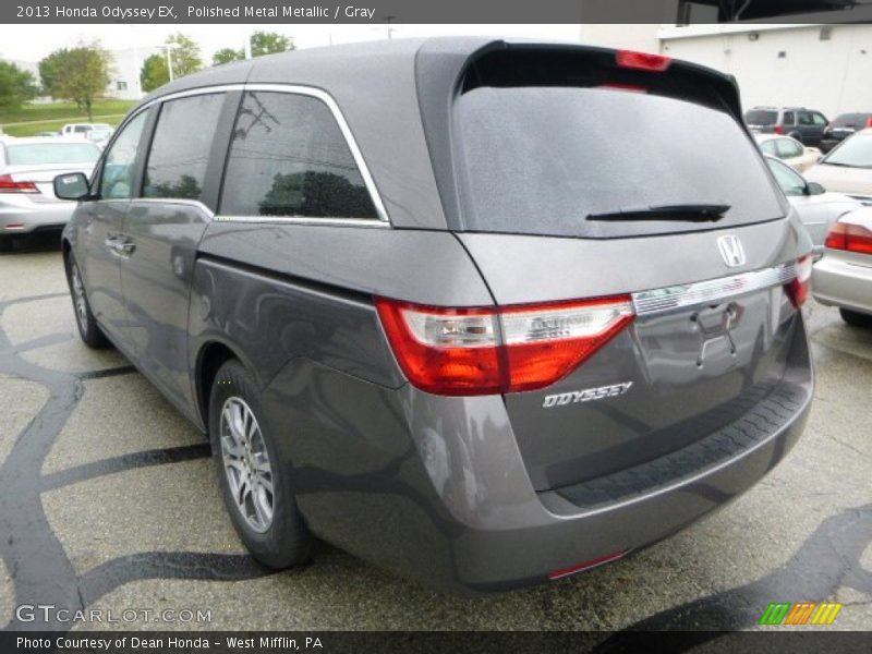 Polished Metal Metallic / Gray 2013 Honda Odyssey EX