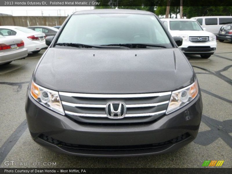 Polished Metal Metallic / Gray 2013 Honda Odyssey EX