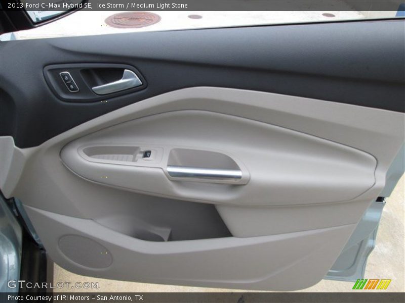 Ice Storm / Medium Light Stone 2013 Ford C-Max Hybrid SE