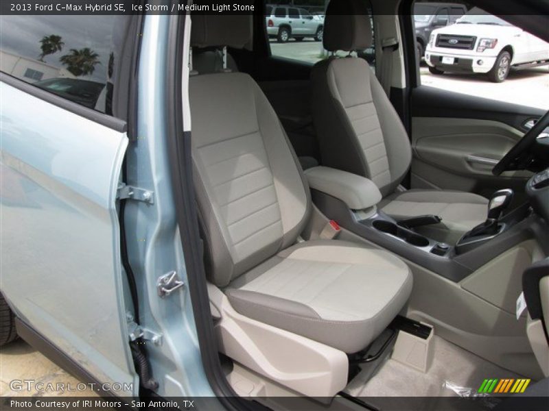Ice Storm / Medium Light Stone 2013 Ford C-Max Hybrid SE