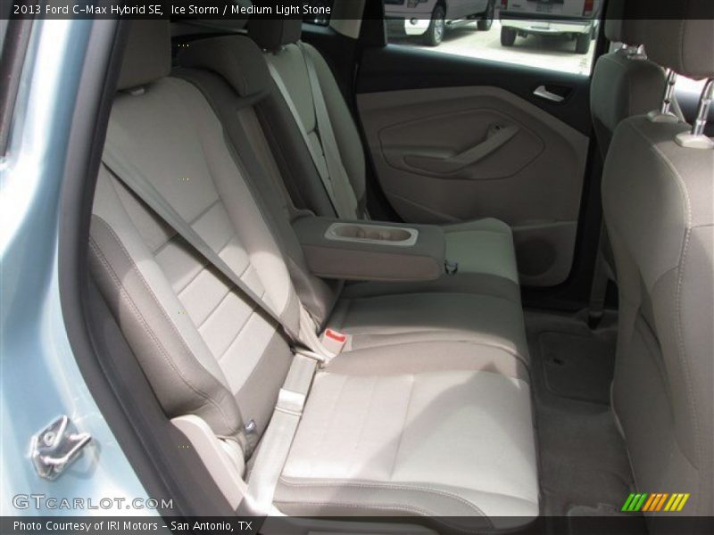 Ice Storm / Medium Light Stone 2013 Ford C-Max Hybrid SE