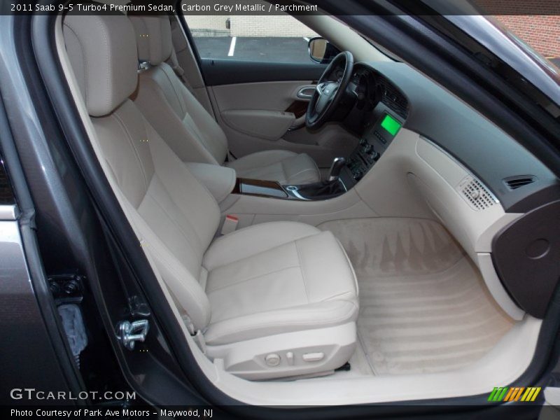 Carbon Grey Metallic / Parchment 2011 Saab 9-5 Turbo4 Premium Sedan